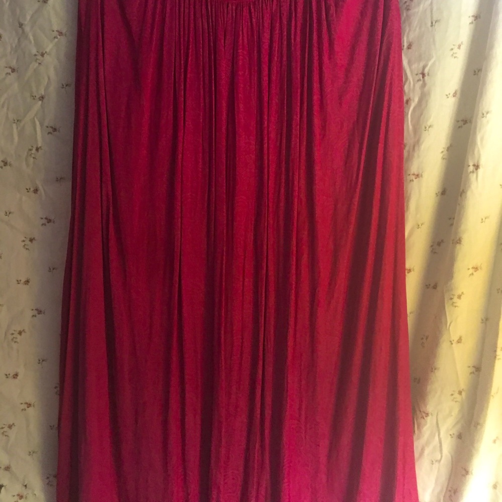 XBeautiful filigree Anthropologie skirt size 14